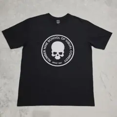 ナンバーナイン　スカルプリントTシャツ　サイズ　5　黒　ドクロのサムネイル
