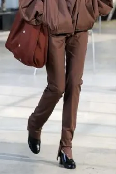 LEMAIRE デニムセーラーパンツ 46 レッド - メルカリ