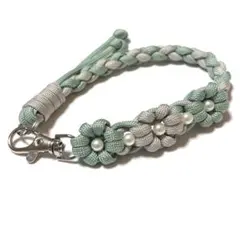 【内周約26cm】パラコード　ハンドストラップ　スマホストラップ