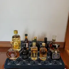 SUNTORYウイスキーなど10本セット ミニボトル