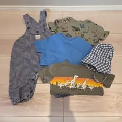 オーバーオール、Tシャツ、帽子まとめ売りのサムネイル