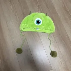 東京ディズニーリゾート限定 マイク・ワゾウスキもこもこ帽子　モンスターズ・インク