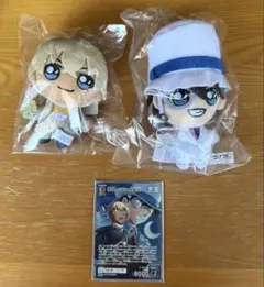 名探偵コナン展 ぬいぐるみマスコット 降谷零/諸伏景光 2点セット