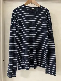【Sサイズ】HOLLISTER ホリスター ボーダー　ロンT 長袖Tシャツのサムネイル