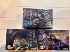 XrossLink鬼滅の刃 フィギュアセット 時透無一郎 不死川実弥 伊黒小芭