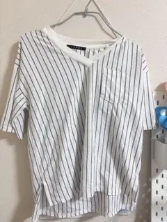 INGNI ストライプVネックトップスのサムネイル