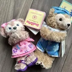 アウラニ　ディズニーリゾート　ダッフィー　シェリーメイ　ぬいぐるみ　マグネット