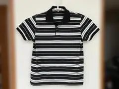BURBERRY BRIT ポロシャツ ボーダー ブラック XLのサムネイル