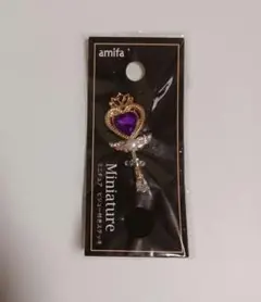 amifa ミニチュア ビジュー付きステッキ