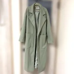 【美品】ロングチェスターコート