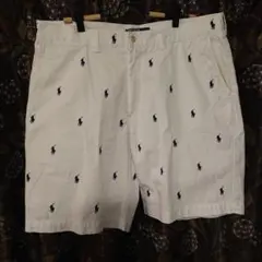 Polo Ralph Lauren 総柄 ショートパンツ ホワイト サイズ36のサムネイル