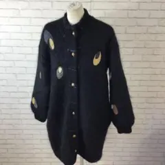 ★2.9 h935 JEAN KOLPA ニットカーディガン M ヴィンテージ