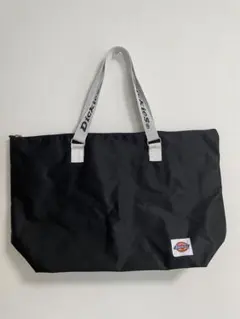 美品 Dickies トートバッグ ブラック スーツケースベルト通し付き