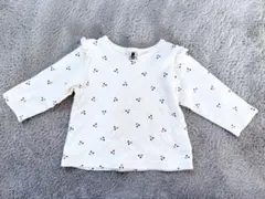 ま*@様 petit main チェリー柄長袖シャツ80cm