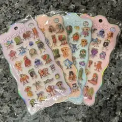 【4枚セット】イタリアンブレインロッド 立体シール