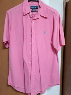 ラルフローレン　ラルフ　シャツ　ピンク　半袖