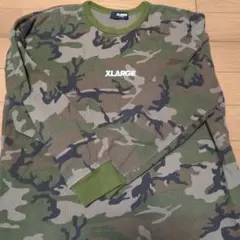XLARGE　KIDS 迷彩柄 長袖カットソー 140