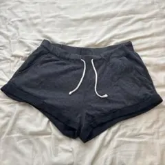 H&M スウェットショートパンツ　チャコールグレー