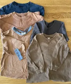 キッズ　長袖Tシャツ5枚セット 100cm~110cm