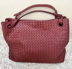 BOTTEGAVENETAボッテガヴェネタイントレチャートショルダートートバッグ