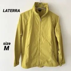 LATERRA 訳あり　イエロー　ナイロンジャケット　アウター　M メンズ