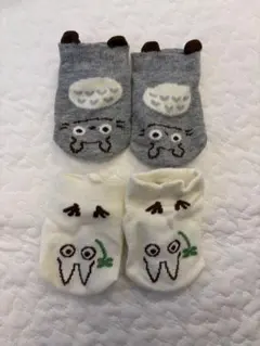 トトロ　ベビー靴下セット 9-12 cm