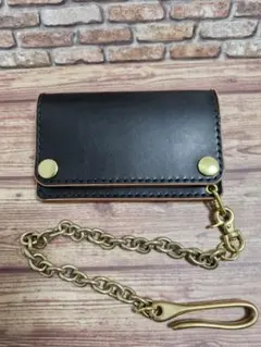 【BULGARO】TS03mini-86 ショートトラッカーウォレット ショート トラッカーウォレット / Short Tracker Wallet < 茶芯