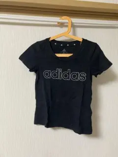 adidas ブラック Tシャツ 120cm