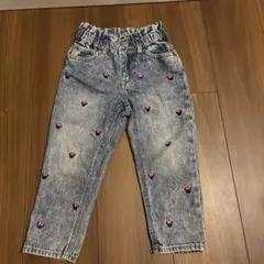 Gap ミニーマウス 刺繍 デニムパンツ 105cmのサムネイル