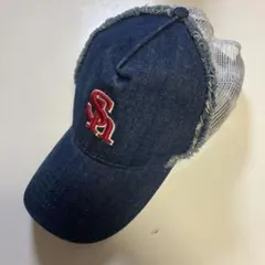 ソフトバンクホークス　デニムニュエラキャップ