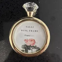 Francfranc ゴールド　リングフレーム　写真立て　結婚式　指輪型