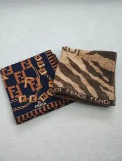 FENDI ハンカチ 2枚セット中古品のサムネイル