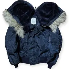 ALPHA 90s 黒タグ USA製 N-2B 短丈 フライトジャケット M