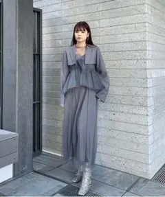 Ameri　アメリ　BOB CUT JACKET BOLEROのサムネイル