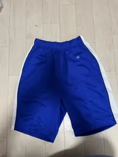 青色　ハーフパンツ　ウエスト66〜74