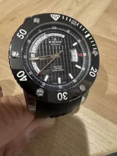 ち*わ様 EDOX class1 自動巻き腕時計 デイデイト チタン 500m防 - メルカリ