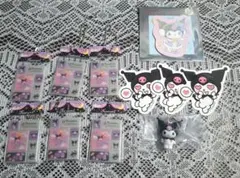 クロミ めじるしアクセサリーチャーム ガチャ シール タイルシールミニチュア