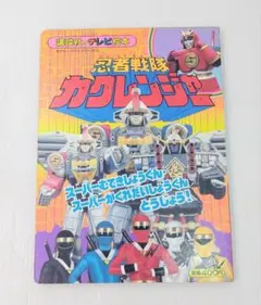 31まで最終出品！小学館カクレンジャー絵本まとめ売り設定資料スーパー戦隊 31まで最終出品！小学館カクレンジャー絵本まとめ売り設定資料