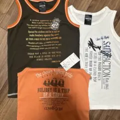 COMME CA ISM ノースリーブタンクトップ 3枚　セット　110Aサイズ