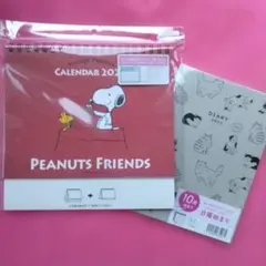 PEANUTS 2026年カレンダー 卓上 スヌーピー オマケ付