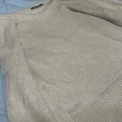 Ra's Out シルバー Vネックニットセーターしまむら