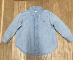 SALE！美品！Ralph Lauren ボタンダウンシャツ 18M