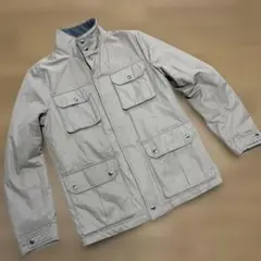 美品✨BANANA REPUBLIC 中綿ジャケット/カーキ/Wジップ/オールド