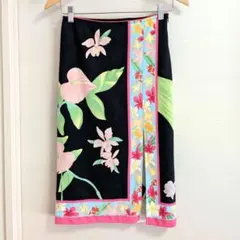 90s 00s ALBA ROSA ハイビスカス タイトスカート ギャル y2kのサムネイル