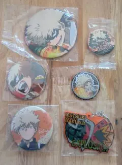 僕のヒーローアカデミア　爆豪勝己　ダイナマイト　缶バッジ　セット