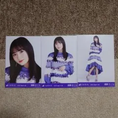 ラスト】遠藤さくら 生写真 2023 April-Ⅲ 紅白2022衣装 コンプ