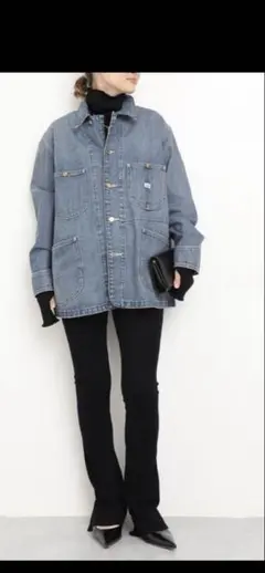 Deuxieme Classe ribレギンス 美品 ニットパンツのサムネイル