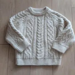 ZARA ケーブル編みセーター 3-4歳用