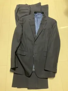 PERSONS FOR MEN スーツ　ダークブルー　パンツ2枚