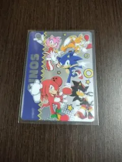 ソニック・ザ・ヘッジホッグ ラウンドワン フォトメタルカード